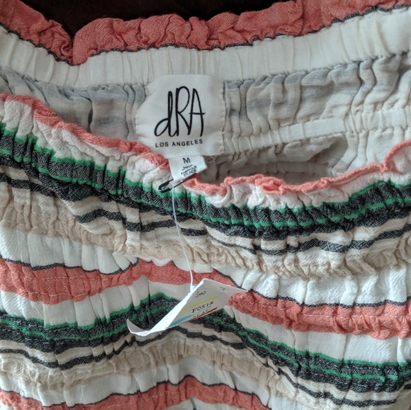 NWT DRA los Angeles stripped top Medium - Picture 3 of 3